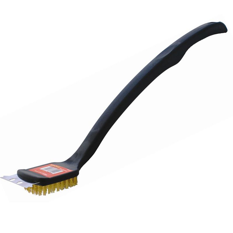 Braai Bbq Brass Wire Brush 450mm Handle 18" Tcw Shop Today. Get it