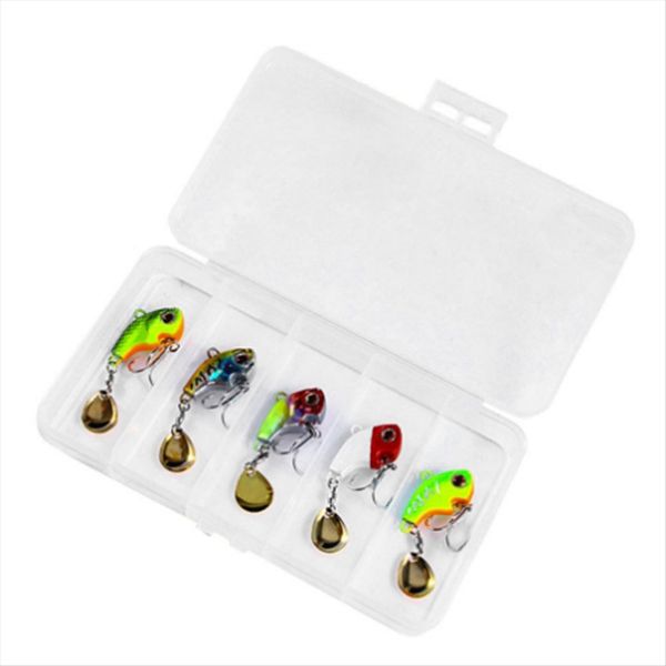 Shiny Glitter Vib Fishing Lure Artificial Bait for Perch Pike Bass
