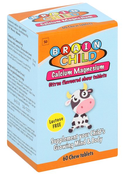 BrainChild Calcium Magnesium Chewable Tablets