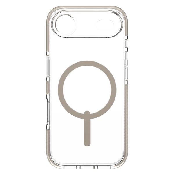 Zagg Santa Cruz Snap Clear/Titanium Case Compatible with iPhone 17 Air