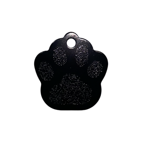 Pet ID Tag Blank For Dog/Cat Name Phone Number ID Tag Paw Shape Image