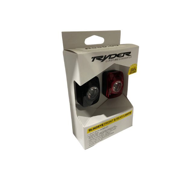 Ryder Blindeye Front and Rear Lights