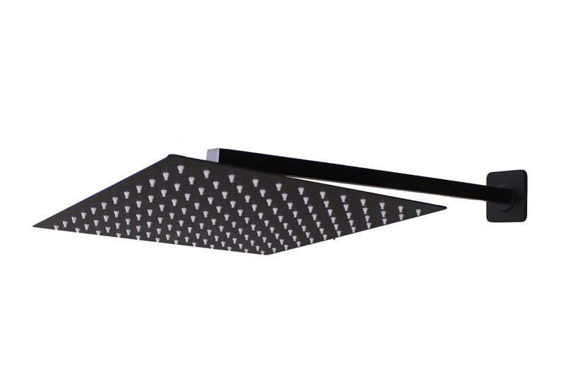 LMA 40CM Rectangular Shower Arm &amp; 30CM Square High-Pressure Shower Head Set