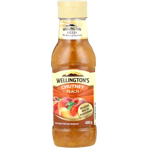 Wellington's Chutney Peach 450g