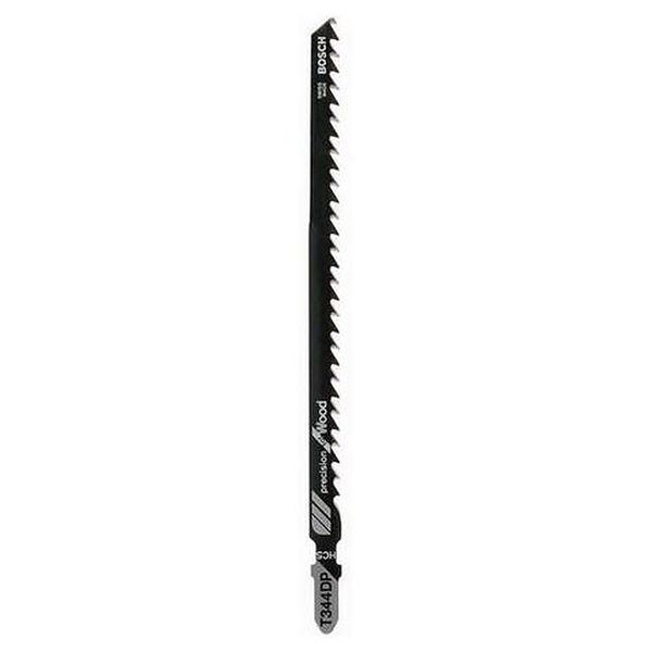 Jigsaw blade HCS T 344 DP Precision for Wood, 3 Piece