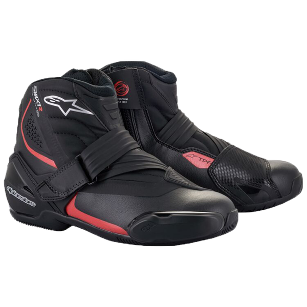 Alpinestars SMX-1 R V2 Boots Black/Red - Black / Red - Eu 42