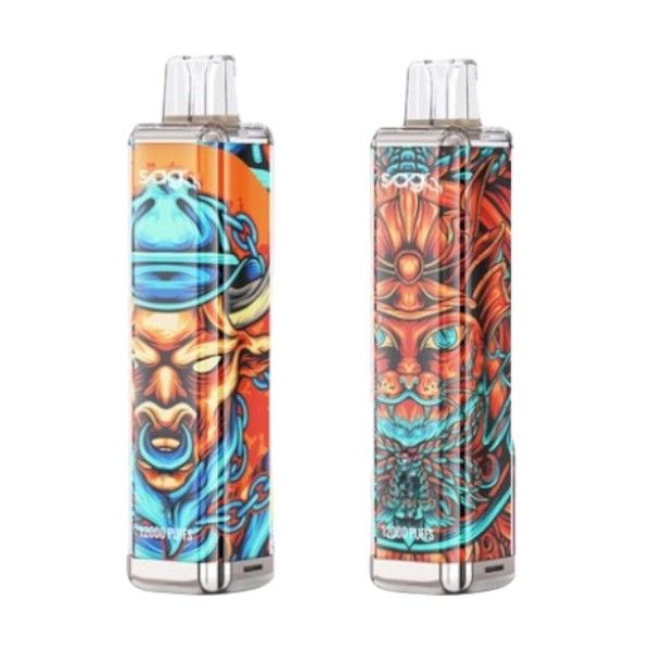 SAGO 12000 Puffs Dispo Vape - Cherry Bomb &amp; Mango Ice