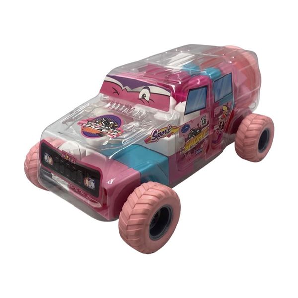 Plastic Toy Blocks in a Jeep WJ-543