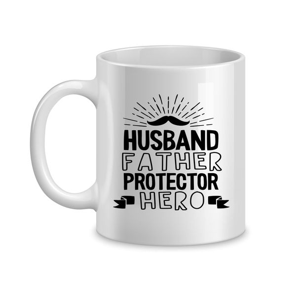 Husband Coffee Mug for Him Father's Day Graphic Cups Design Men Present 051