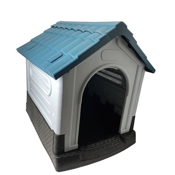 58x78x79cm Spacious Outdoor Dog Kennel/House -606344