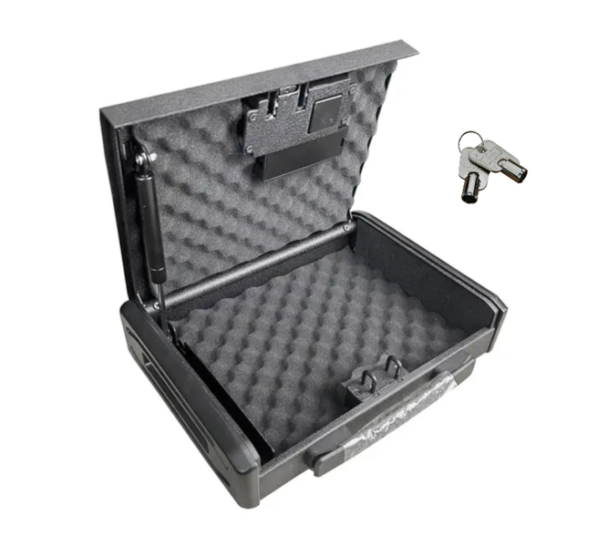 Portable Steel Security Safe with Fingerprint Reader