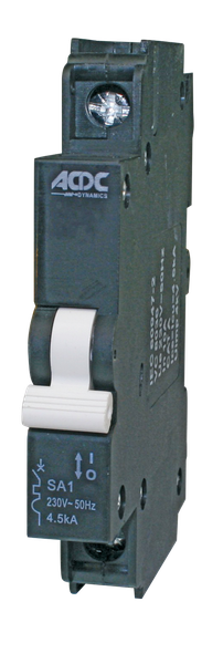 ACDC - Circuit Breaker - 13mm - 4.5kA - 1 Pole - C-Curve - 25A