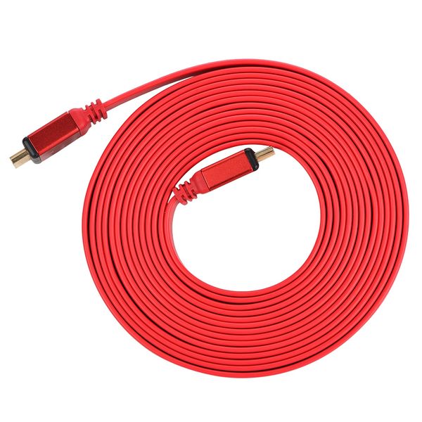 5m Cable Red Compatible with HDMI 1.4