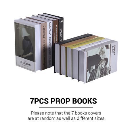 7 Pieces Decoration Random Hard Cover Style Prop Book Ornaments, Shop  Today. Get it Tomorrow!