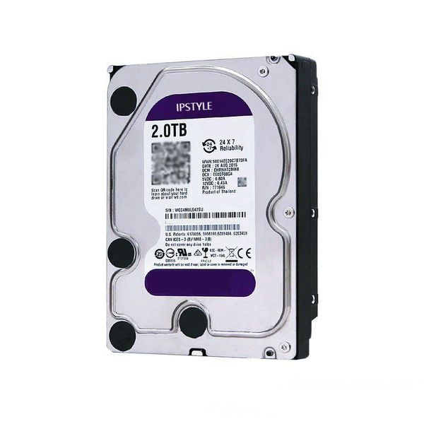 IPSTYLE Hard Disk Internal 2TB 3.5 " SATA III 6 Gb/s HDD HD Harddisk