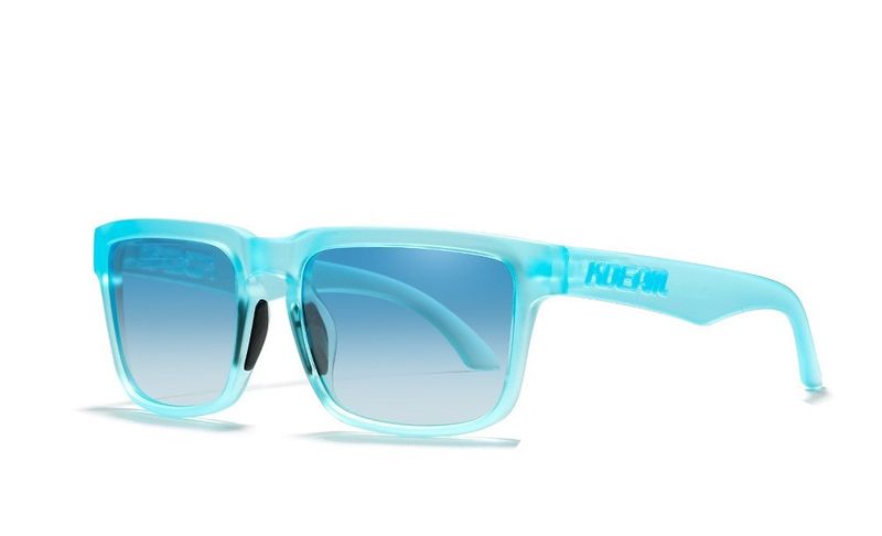 KDEAM KD332-C33 Gradient Ice Blue Lens Polarized Sunglasses
