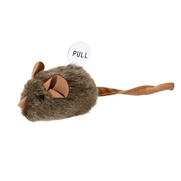 Smart Sensor Jiao Jiao Mouse Cat Toy - Plush Realistic Little Mouse