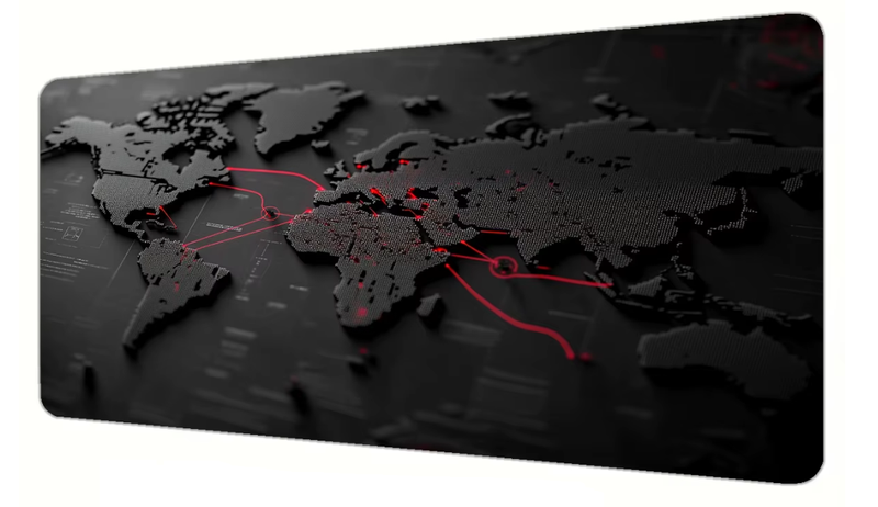 Gaming Mouse Pad Non-Slip Waterproof Mousepad for , Office &amp; Home 90x40