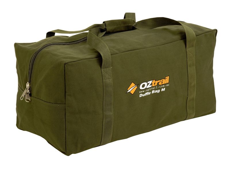 OZTrail Canvas Duffle Bag Large - 90 Litre