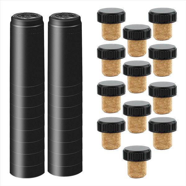 Caps Wrap Wine Bottle Seals 50 Pcs 50 Pcs Wine Corks Shrink Wrap