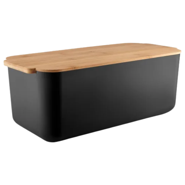 DAY Plastic Bread Box with Bamboo Lid 33 x 18.5 x 12cm Buy Online in South Africa