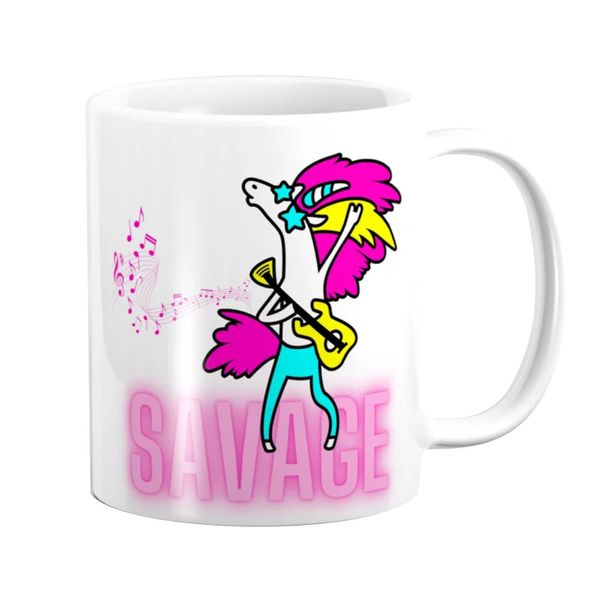 Pappa Joe Mug - Savage Unicorn