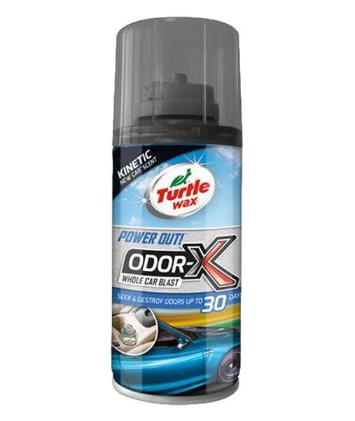 Turtle Wax Odor-X Power Out Whole Car Blast - Kinetic New Car Scent