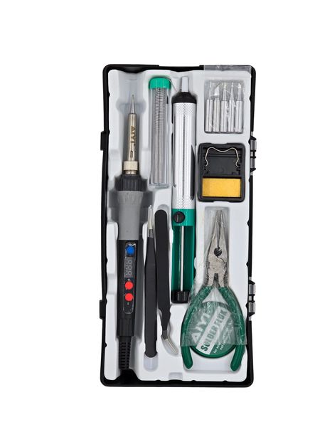 AIYI 13-Piece Digital Soldering Iron Kit AY149-015