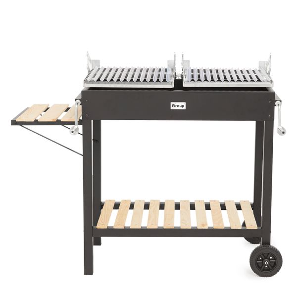 Fire up - Twin Adjustable Height Braai - 85cm