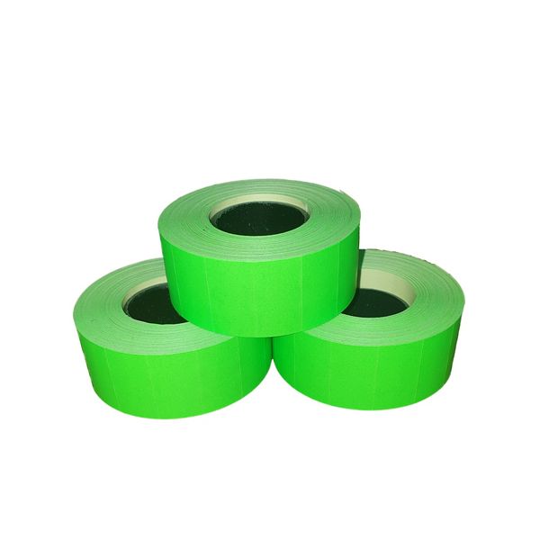 ELAEL 22 x 12mm Green Kendo Labels 20 Rolls Per Box