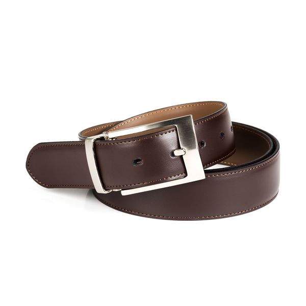 UAC Genuine Leather Formal Mens Belt - Navy Blue