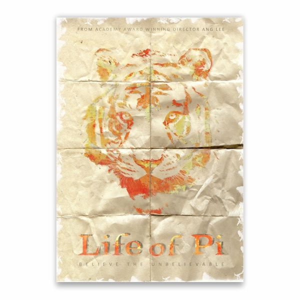 Life Of Pie Richard Parker Poster - A1