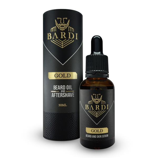 Bardi Beard Oil and Aftershave - Gold