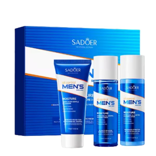 Sadoer Oil control Men's Skin Care 3-piece