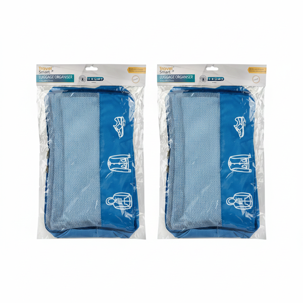 Travel Smart Luggage Organiser 40cm - Compact Travel Bag for - 2 Pack