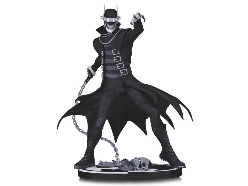 The Batman Who Laughs Statue Greg Capullo 1st Edition - Black/White