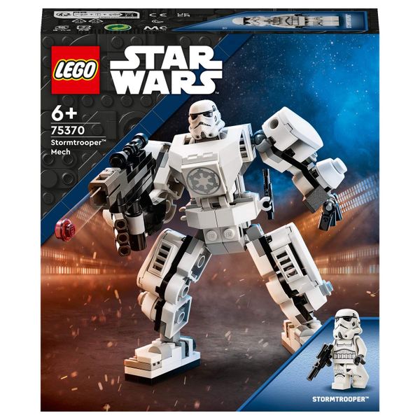 LEGO® Star Wars™ Stormtrooper™ Mech 75370 Building Toy Set (138 Pieces)