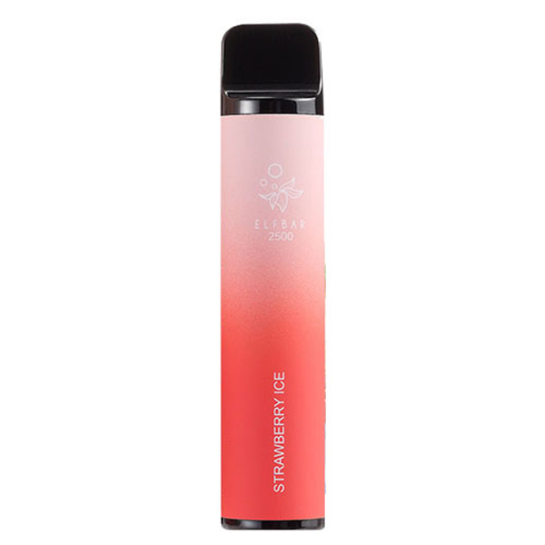 Elf Bar 2500 Disposable Vape - Strawberry Ice Flavour