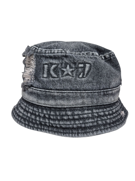 K Star 7 Men Bucket hat Ripper Denim