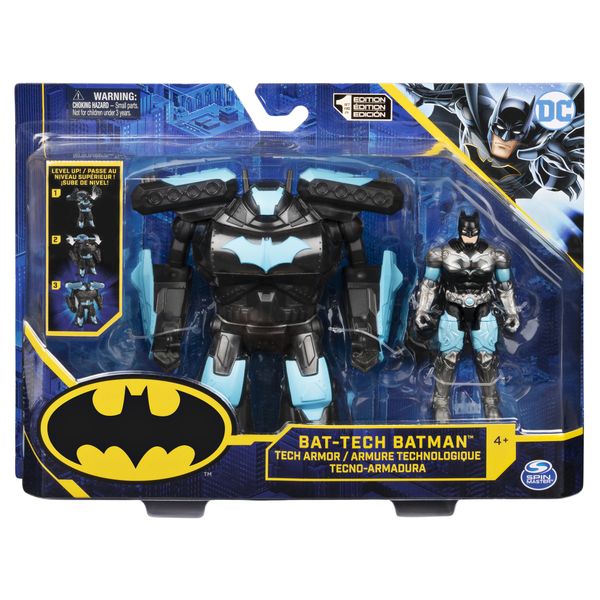 Batman Deluxe 4" Figure Mega Gear Tech