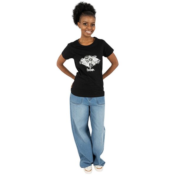 Lee Cooper - Women's T-Shirt: Charlize Black