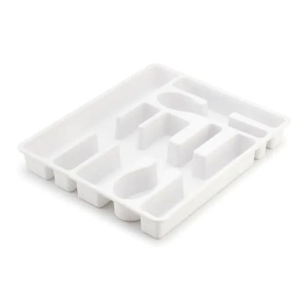 Cutlery Tray - White - 345mm x 290mm x 45mm