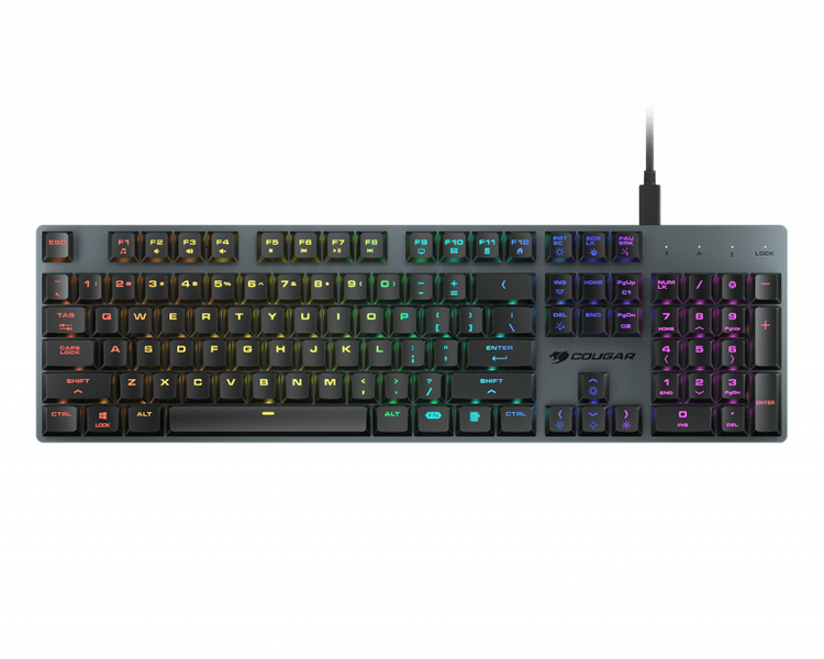 Cougar LUXLIM Gaming Keyboard- Red Switch