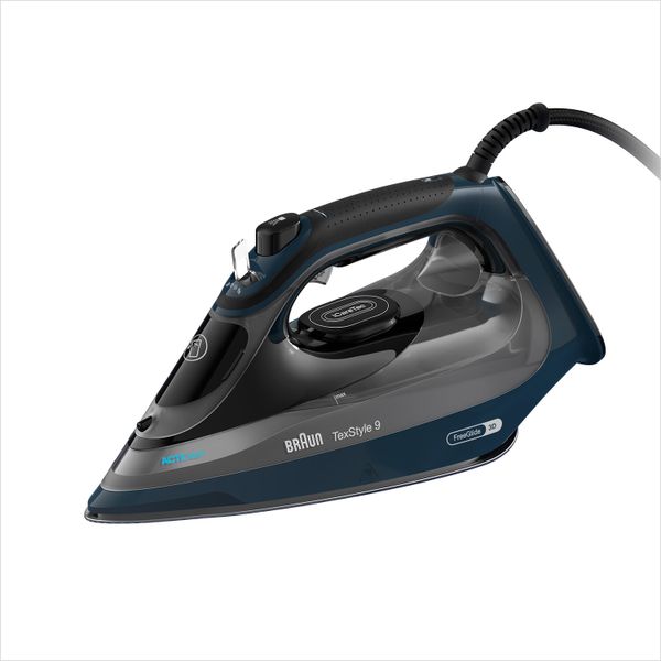 Braun - TexStyle 9 Steam Iron with iCare 3200W Blue - SI9682DB