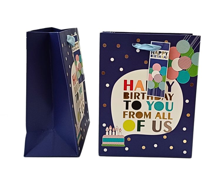 Joyful Happy Birthday Gift Bag - Celebrate Them with Love, Colour &amp; Joy