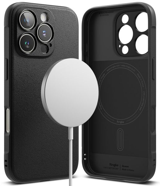 Onyx for iPhone 16 Pro MagSafe Accessories Case - Black