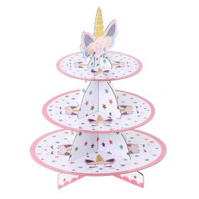 3 Tier Unicorn Cupcake Stand Buy Online In South Africa Takealot Com
