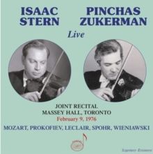Isaac Stern &amp; Pinchas Zukerman: Live (CD / Album)