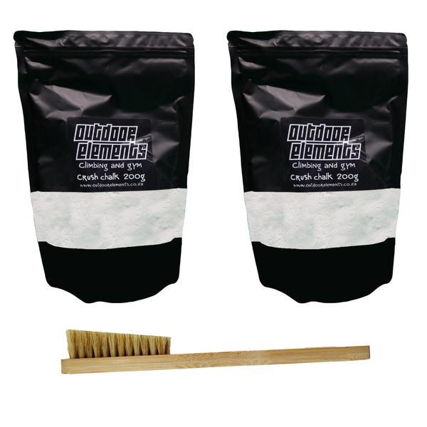 Chalk Brush with Outdoor Elements Chalk - 2 x 200g