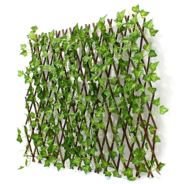 Expandable Faux Leaf Hedge Panel /Fence